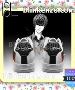 Death Note Light Yagami Anime Nike Air Force Sneakers b