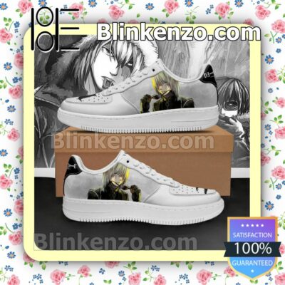 Death Note Mello Anime Nike Air Force Sneakers