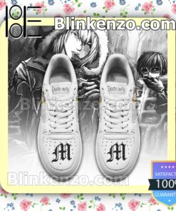 Death Note Mello Anime Nike Air Force Sneakers a