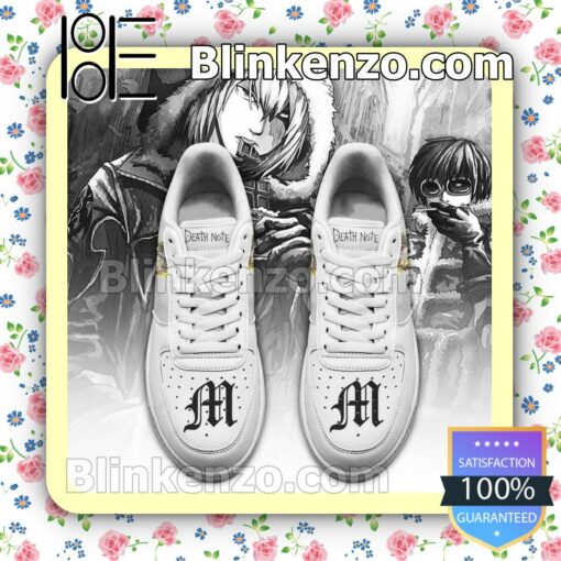 Death Note Mello Anime Nike Air Force Sneakers a