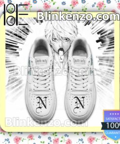 Death Note Near Anime Nike Air Force Sneakers a