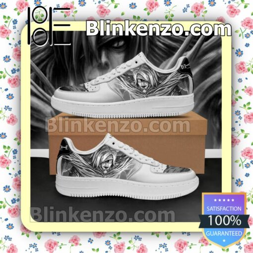 Death Note Rem Anime Nike Air Force Sneakers