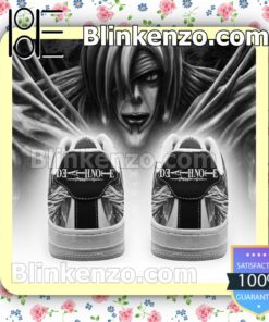 Death Note Rem Anime Nike Air Force Sneakers b