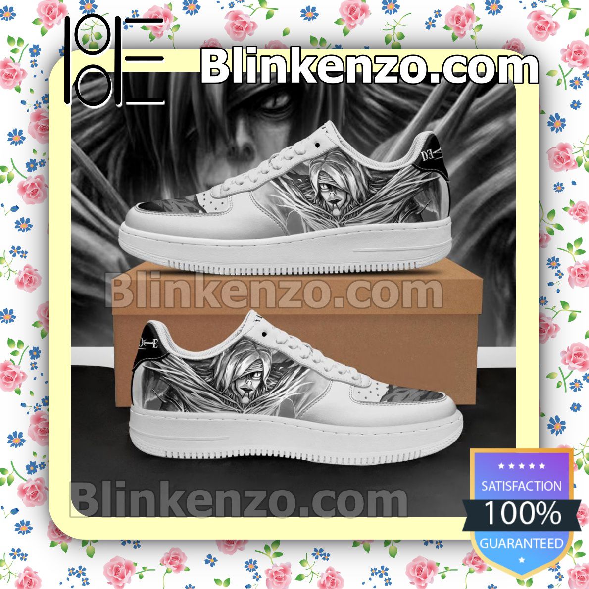 Near me Death Note Rem Anime Nike Air Force Sneakers