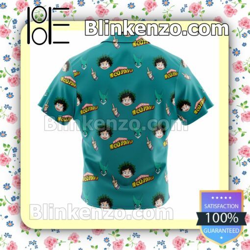 Deku My Hero Academia Summer Beach Vacation Shirt a