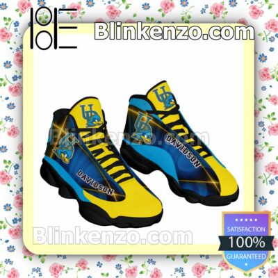 Delaware Fightin' Blue Hens Jordan Mens Air 13 Retro Print