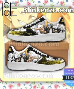 Denki Kaminari My Hero Academia Anime Nike Air Force Sneakers