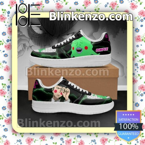 Dimple Mob Pyscho 100 Anime Nike Air Force Sneakers