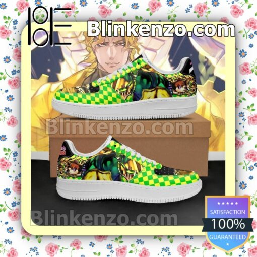Dio Brando JoJo Anime Nike Air Force Sneakers