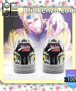 Dio Brando Manga JoJo's Anime Nike Air Force Sneakers b