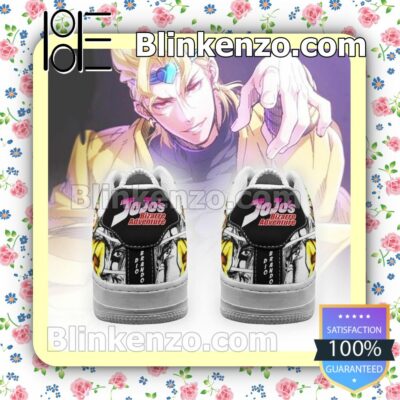 Dio Brando Manga JoJo's Anime Nike Air Force Sneakers b