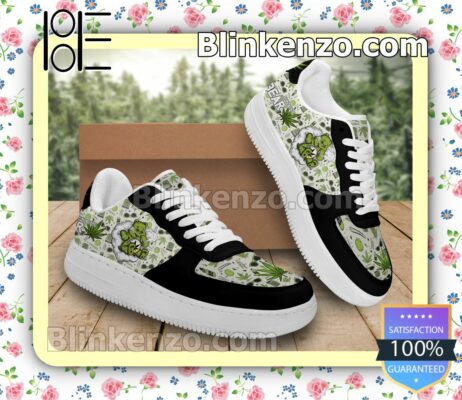 Don't Care Bear Cannabis Weed Mens Air Force Sneakers