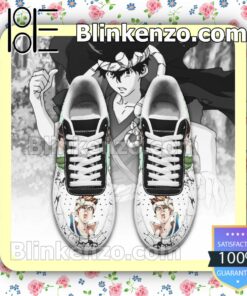 Dr Stone Chrome Anime Nike Air Force Sneakers a