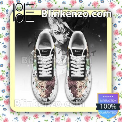 Dr Stone Senku Ishigami Anime Nike Air Force Sneakers a