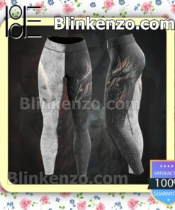 Dragon And Wolf Workout Leggings a