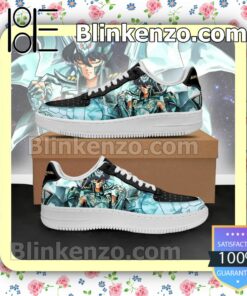 Dragon Shiryu Uniform Saint Seiya Anime Nike Air Force Sneakers
