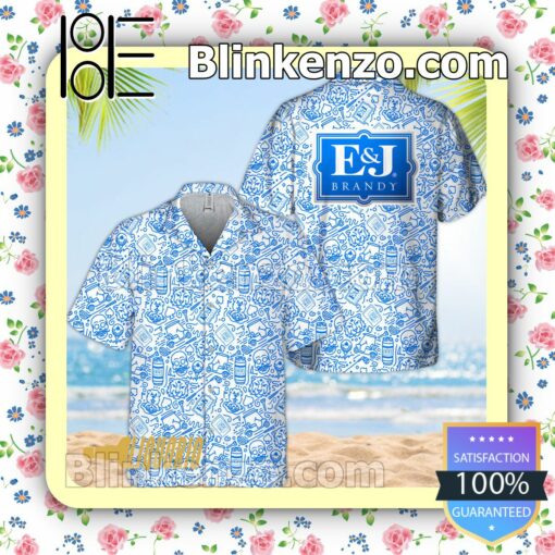 E&J Brandy Doodle Art Beach Shirts