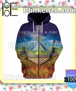 Earth Wind And Fire Greatest Hits Album Cover Hooded Sweatshirt