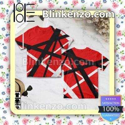 Eddie Van Halen Frankenstein Guitar Pattern Custom Shirt