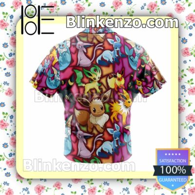 Eevee Evolutions Pokemon Summer Beach Vacation Shirt a