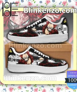 Eijirou Kirishima My Hero Academia Anime Nike Air Force Sneakers