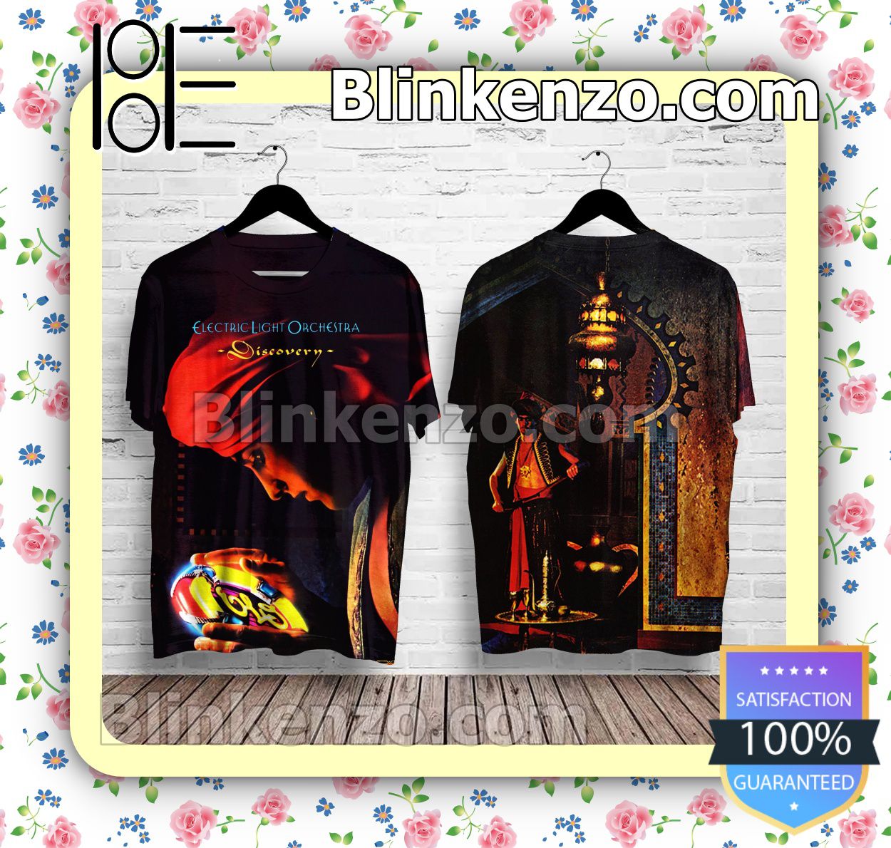 Electric Light Orchestra Discovery Album Custom T-shirts