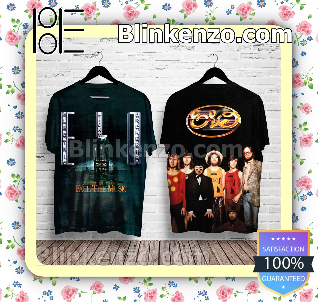 Electric Light Orchestra Face The Music Album Custom T-shirts