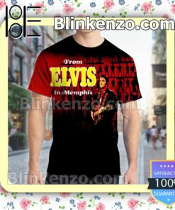 Elvis Presley From Elvis In Memphis Album The Best Of The '68 Comeback Special Custom Shirt