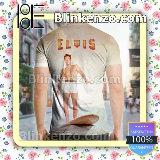 Elvis Presley In Blue Hawaii Drumming Custom Shirt a