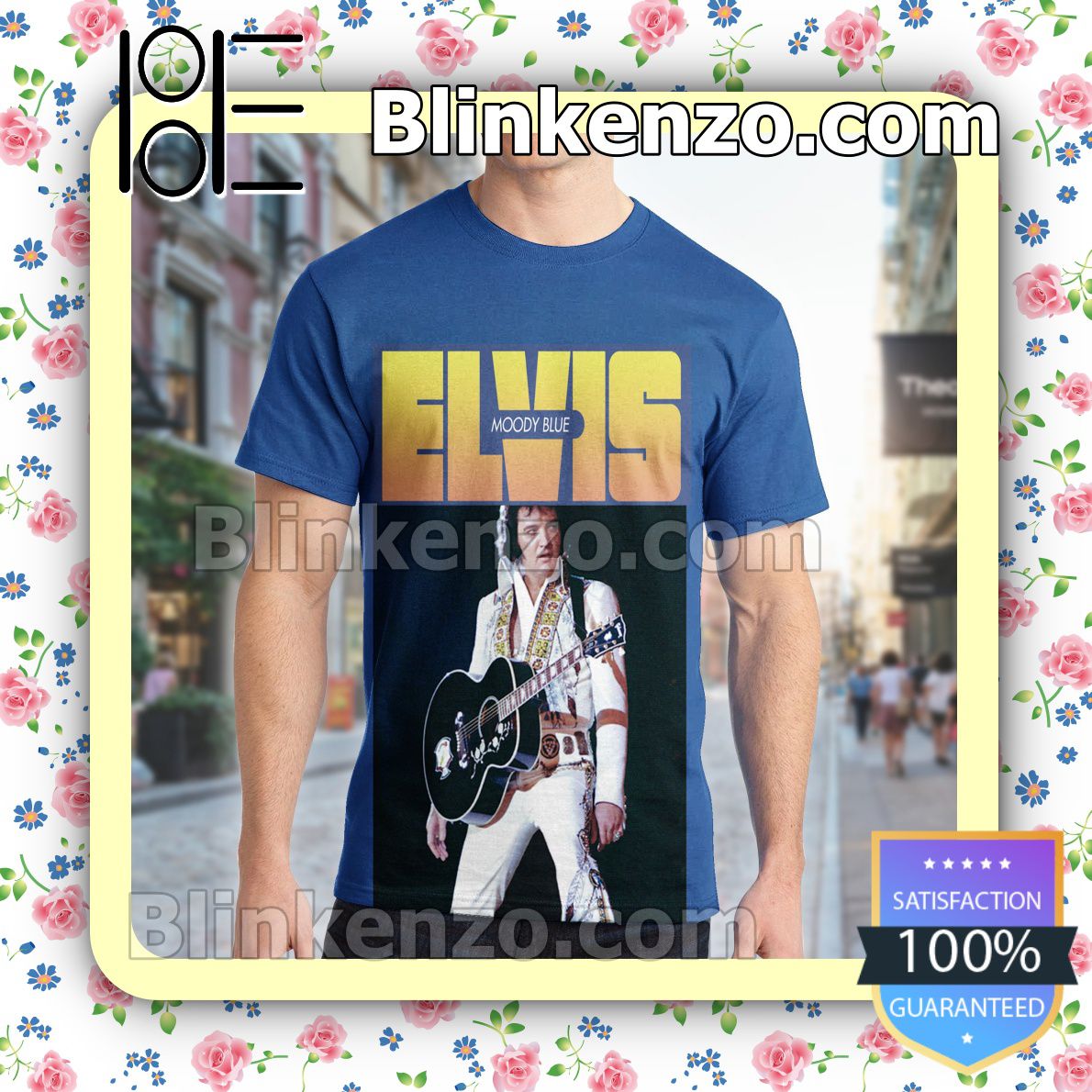 Elvis Presley Moody Blue Album Custom Shirt