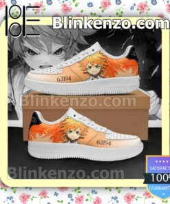 Emma The Promised Neverland Anime Nike Air Force Sneakers
