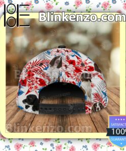 English Springer Spaniel American Flag Classic Caps a