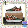 Eren Yeager Attack On Titan AOT Anime Nike Air Force Sneakers