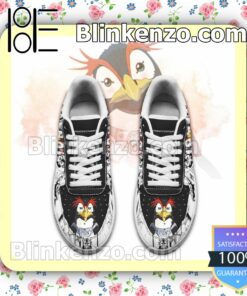 Evangelion Pen Pen Neon Genesis Evangelion Nike Air Force Sneakers a