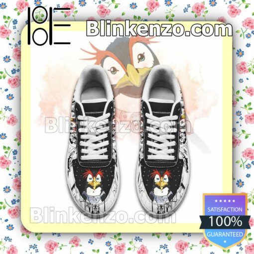 Evangelion Pen Pen Neon Genesis Evangelion Nike Air Force Sneakers a