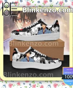 Evangelion Ryoji Kaji Neon Genesis Evangelion Nike Air Force Sneakers