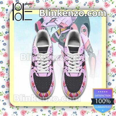 Evangelion Unit-01 Awakened Neon Genesis Evangelion Nike Air Force Sneakers a