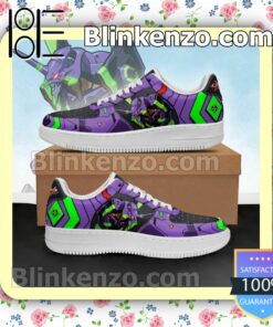 Evangelion Unit-01 Neon Genesis Evangelion Nike Air Force Sneakers