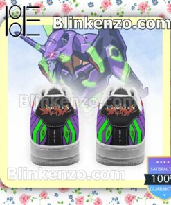Evangelion Unit-01 Neon Genesis Evangelion Nike Air Force Sneakers b