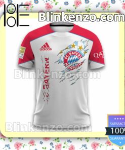 Fc Bayern Munich It Is My Dna Till I Die With Adidas T-shirt Long Sleeve Tee a