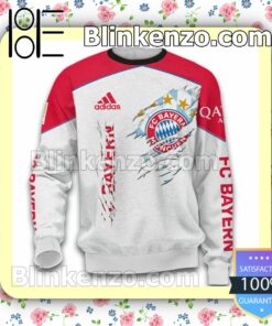 Fc Bayern Munich It Is My Dna Till I Die With Adidas T-shirt Long Sleeve Tee c