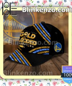 Finals 2021 2022 Gold Blooded Champions Glitter Stripes Baseball Caps Gift For Boyfriend b