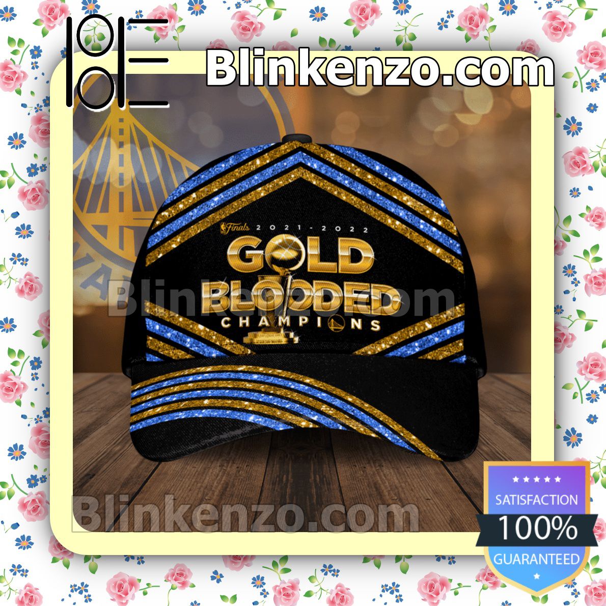 Order Finals 2021 2022 Gold Blooded Champions Glitter Stripes Baseball Caps Gift For Boyfriend
