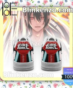 Fire Force Benimaru Shinmon Costume Anime Nike Air Force Sneakers b