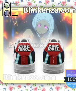 Fire Force Princess Hibana Costume Anime Nike Air Force Sneakers b