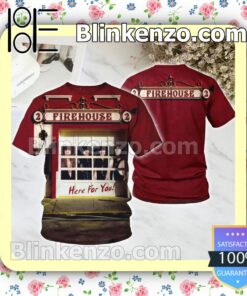 Firehouse Here For You Album Cover Short Sleeve Tee