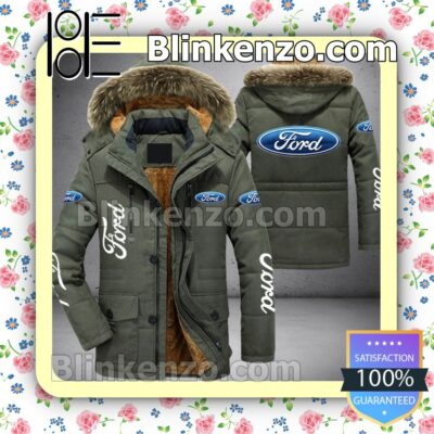 Ford Motor Company Men Puffer Jacket b
