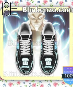 Fouth Raikage Naruto Anime Nike Air Force Sneakers a