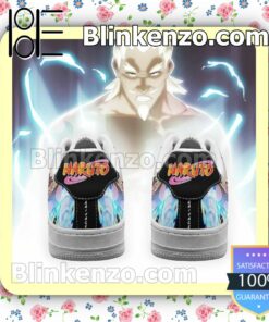 Fouth Raikage Naruto Anime Nike Air Force Sneakers b