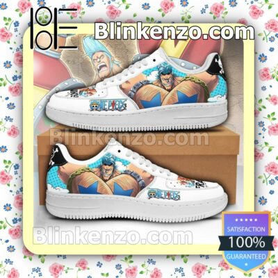 Franky One Piece Anime Nike Air Force Sneakers